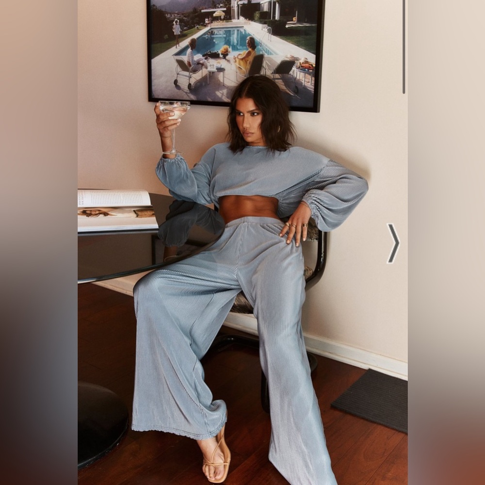 12th Tribe Madison dusty blue set - size M
